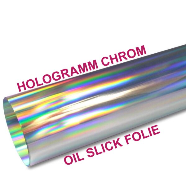 Autoaufkleber Hunde Pfote Aufkleber Hologramm Oil Slick