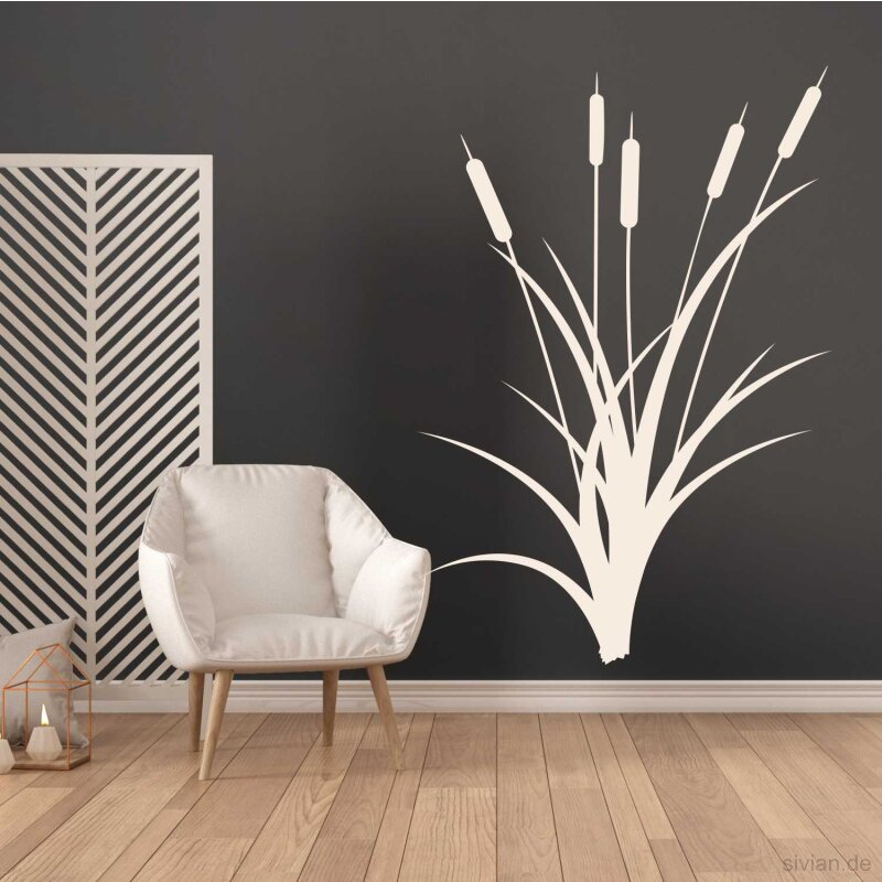 Bambus Wandtattoo - Selbstklebende Deko Für Wohnzimmer, Küche & Mehr In 6 Größen