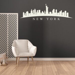 Wandtattoo New York Skyline