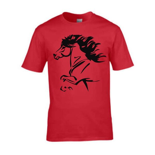 T-Shirt mit Island Pferd