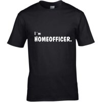 T-Shirt mit Spruch I&acute;m Homeofficer