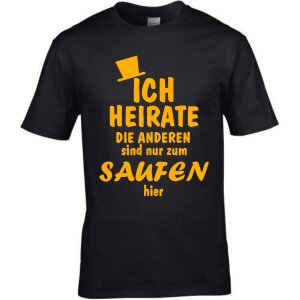 T-Shirt Junggesellenabschied Bräutigam