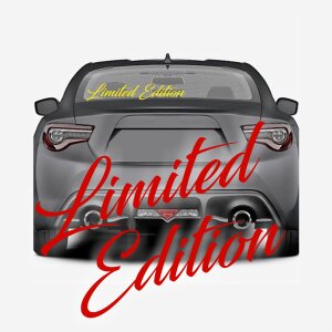 Limited Edition Autoaufkleber