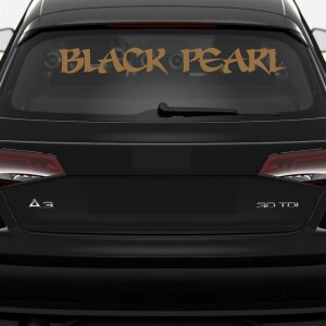 Autoaufkleber Black Pearl