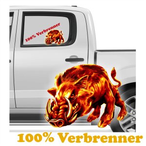 Verbrenner Wildschwein