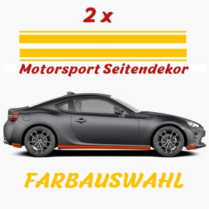 Seitenstreifen Tuning Aufkleber