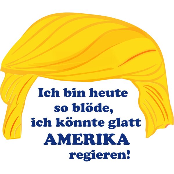 Autoaufkleber Anti Trump Amerika regieren