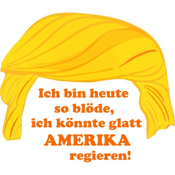 Autoaufkleber Anti Trump Amerika regieren