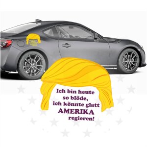 Autoaufkleber Anti Trump Amerika regieren