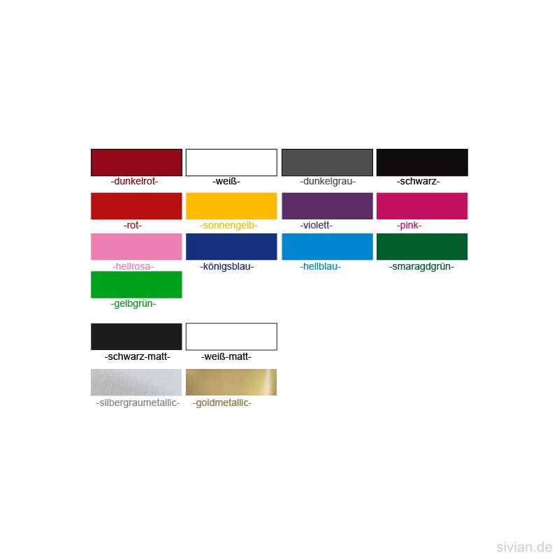 Autoaufkleber ,Hashtag mit Wunschtext  , Sticker , Auto Tuning ,in div Farben.